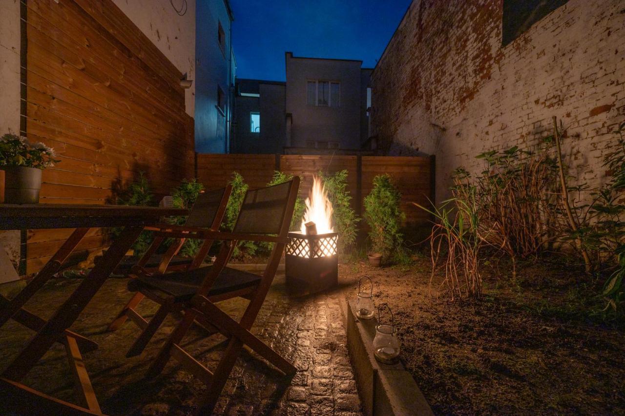 Garden Suite In City Center Antwerpen Kültér fotó